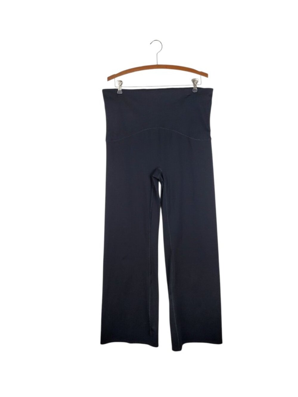 Spanx SPANXshape Booty Boost Flare Pants Black UPF 360 Shaping Womens 2X